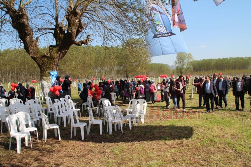 15 TEMMUZ ŞEHİTLER ve MİLLİ İRADE ORMANI TÖRENLE AÇILDI