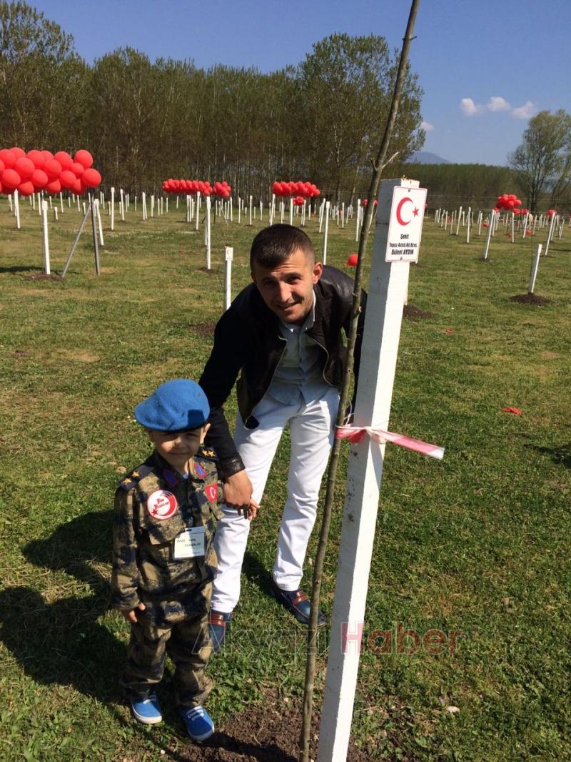 15 TEMMUZ ŞEHİTLER ve MİLLİ İRADE ORMANI TÖRENLE AÇILDI