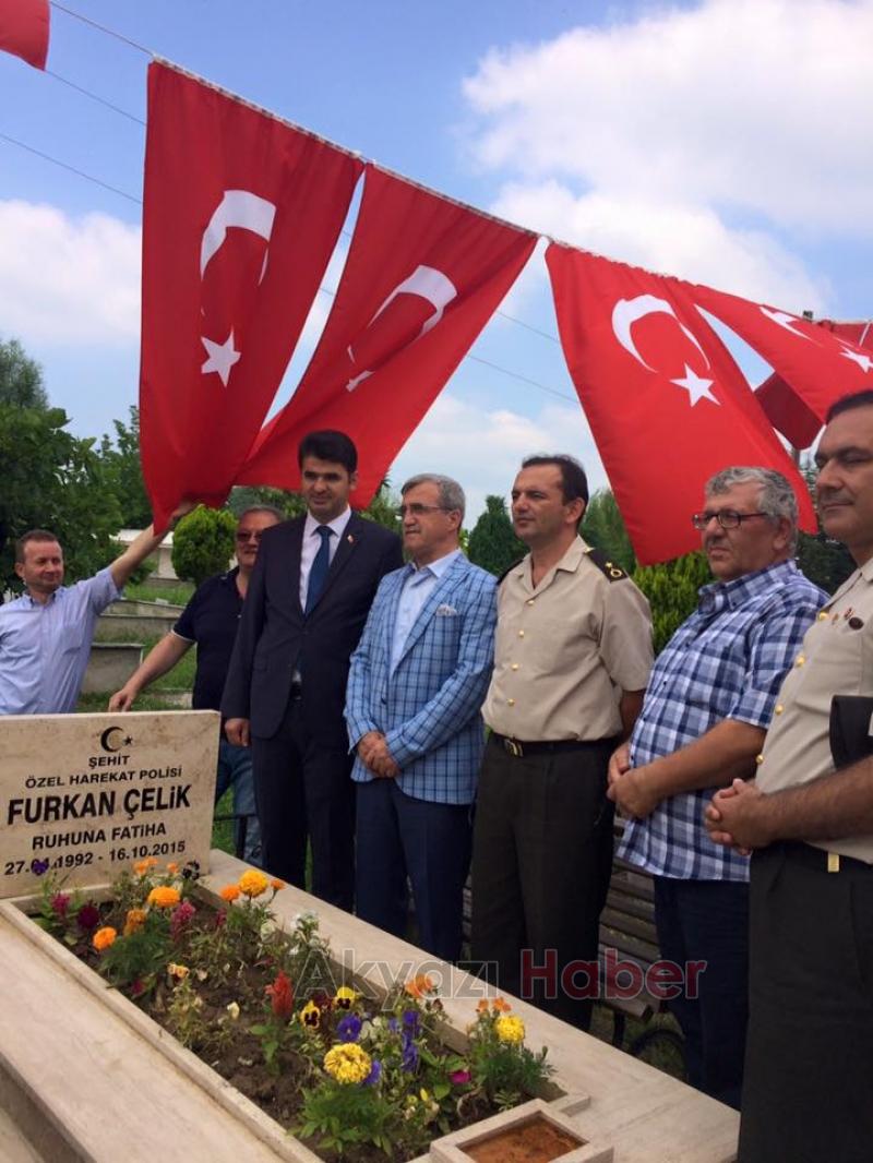  15 Temmuz Şehitlerini Anma Etkinlikleri Akyazı da Başladı