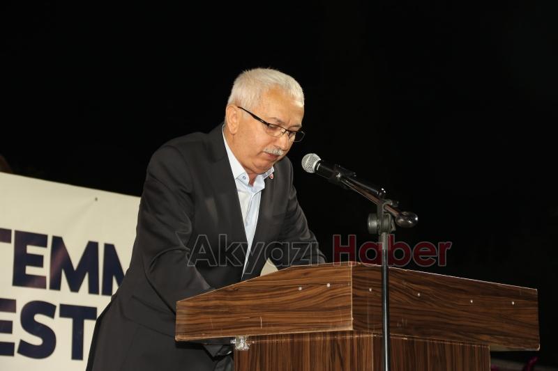 15 Temmuz’un 2.Yıl Dönümünde Akyazı Yine Meydanları Boş Bırakmadı 