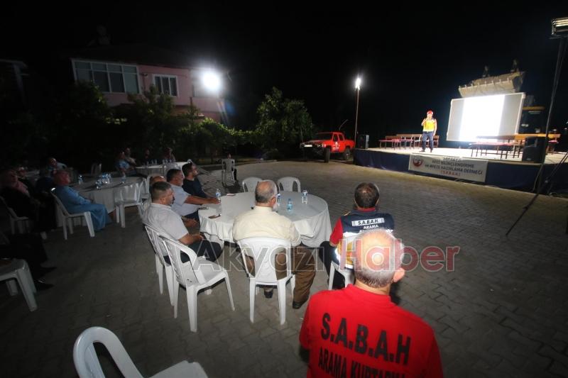 17 AĞUSTOS 1999 DEPREMİ SAYGI İLE ANILDI