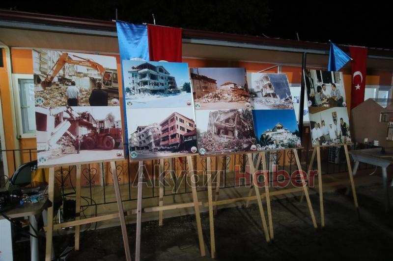 17 AĞUSTOS 1999 DEPREMİ SAYGI İLE ANILDI