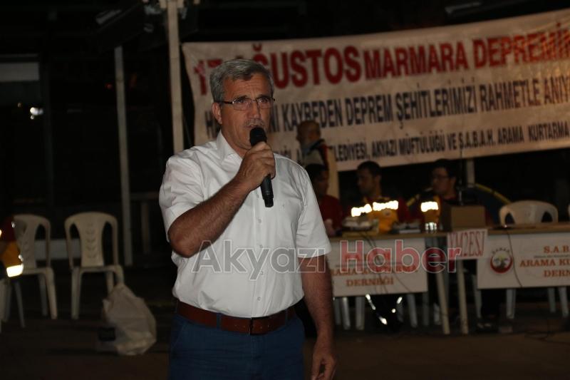 17 Ağustos Deprem Şehitleri Anma Programına Davet