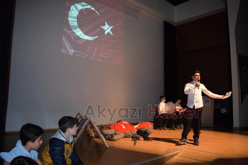 18 Mart Şehitlerini Anma Programı Düzenlendi