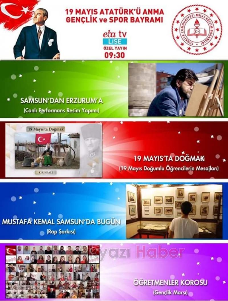 19 Mayıs coşkusu TRT EBA TV'de