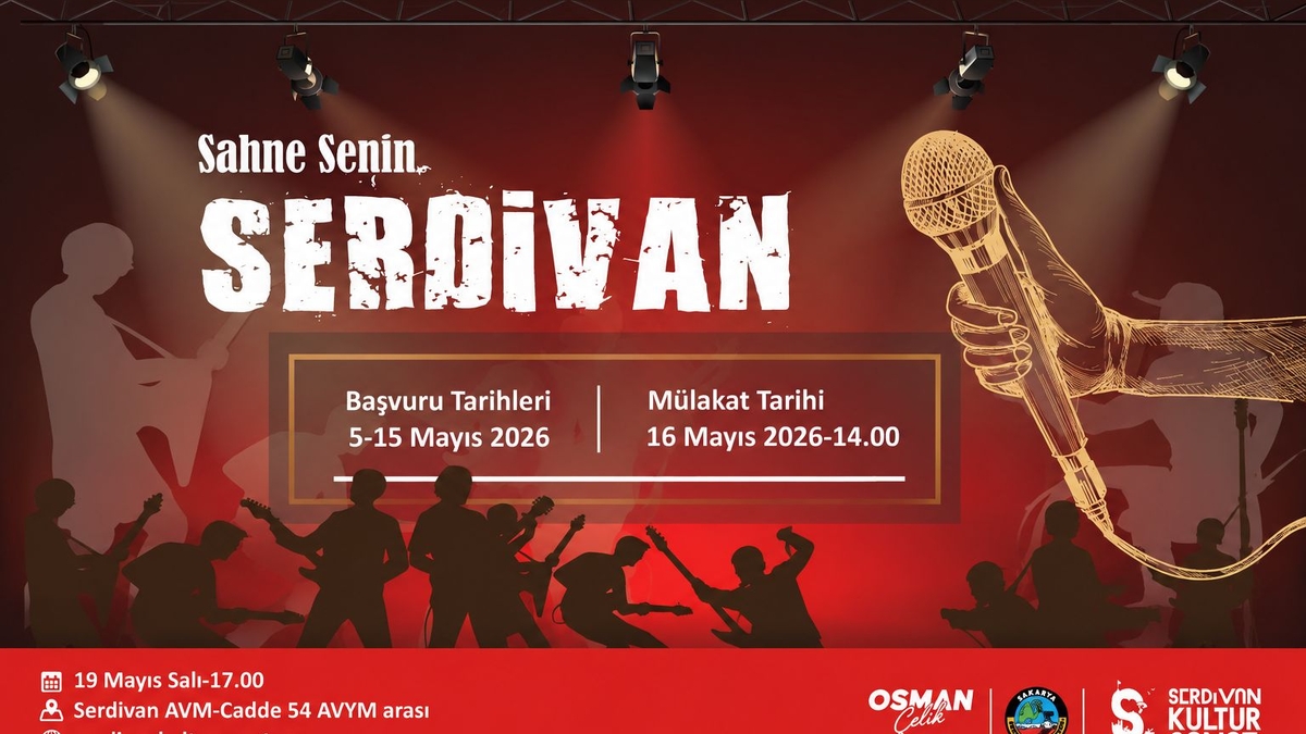 19 Mayıs Coşkusuyla Sahne Senin Serdivan