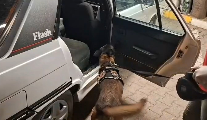 2 kilogram uyuşturucu ele geçirildi