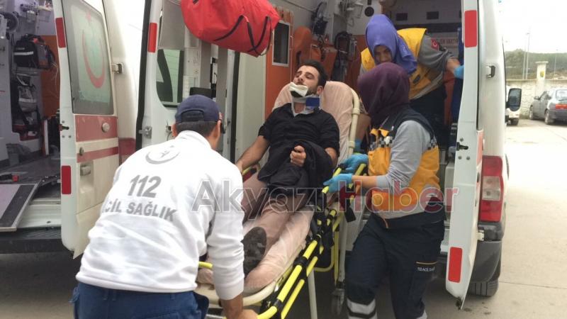 3 Tır Arasında Yolcu Minibüsü Sıkıştı 