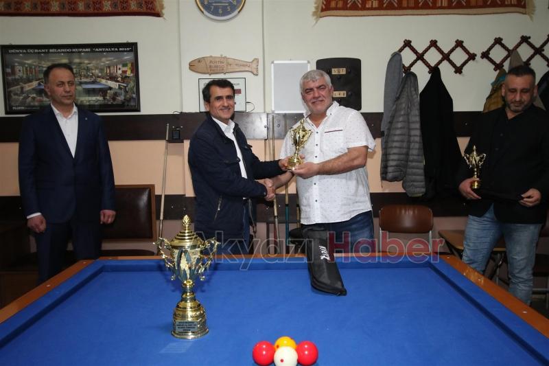 2019 YILI DÖRT TOP BİLARDO TURNUVASI ŞAMPİYONU BELLİ OLDU