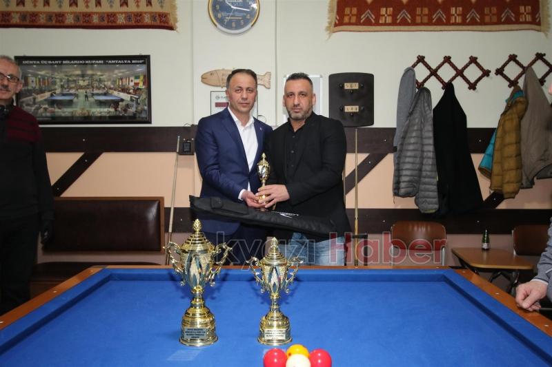 2019 YILI DÖRT TOP BİLARDO TURNUVASI ŞAMPİYONU BELLİ OLDU