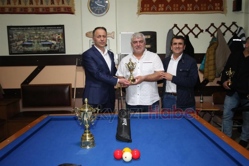 2019 YILI DÖRT TOP BİLARDO TURNUVASI ŞAMPİYONU BELLİ OLDU