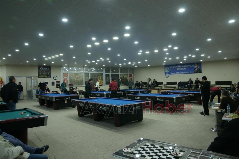 29 EKİM BİLARDO TURNUVASI AKYAZI’DA YAPILACAK