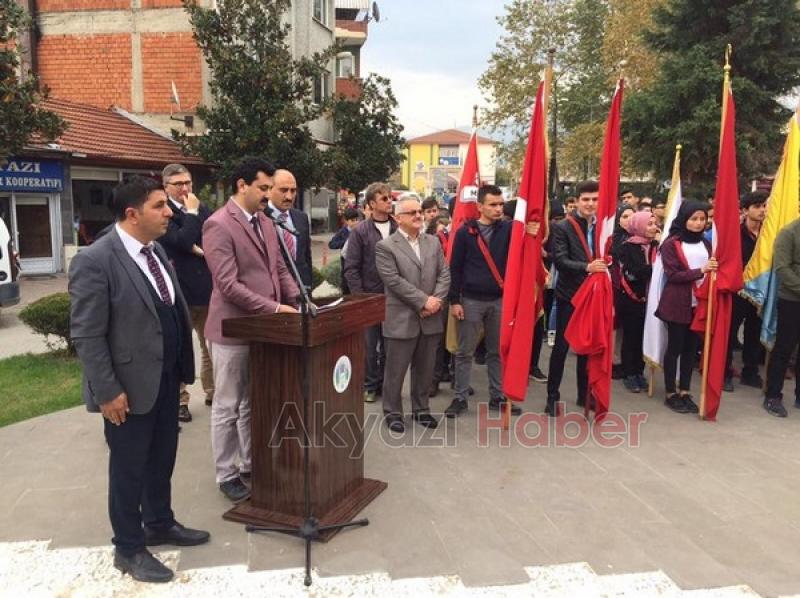 29 Ekim Cumhuriyet Bayramı Akyazıda Kutlandı