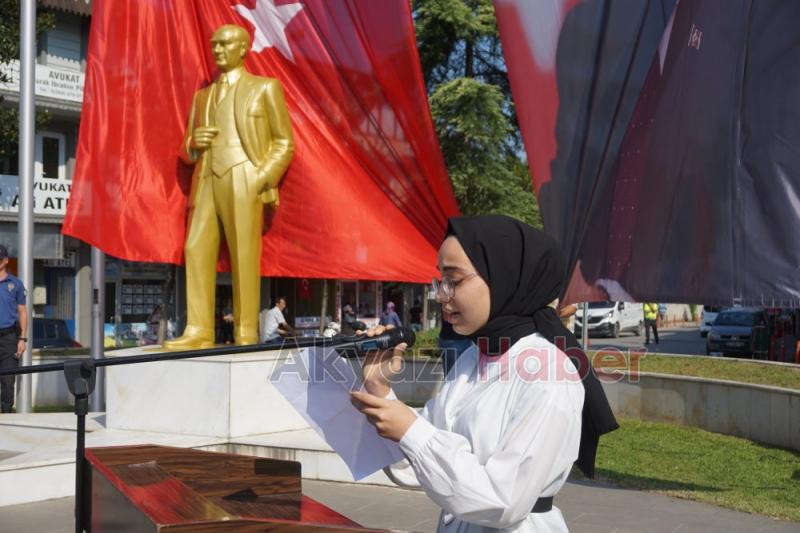 30 Ağustos Zafer Bayramı Törenle Kutlandı