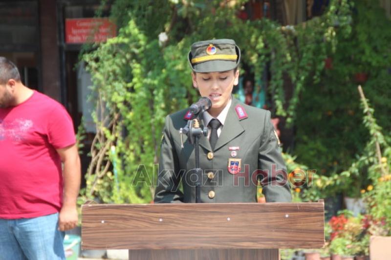 30 Ağustos Zafer Bayramı’nın 96. Yıldönümü Akyazı'da törenle kutlandı.