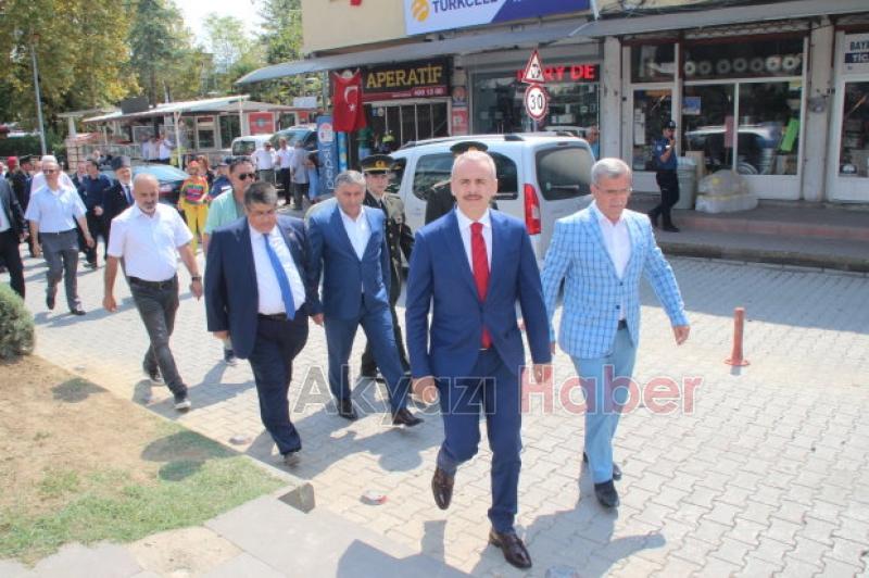 30 Ağustos Zafer Bayramı’nın 96. Yıldönümü Akyazı'da törenle kutlandı.