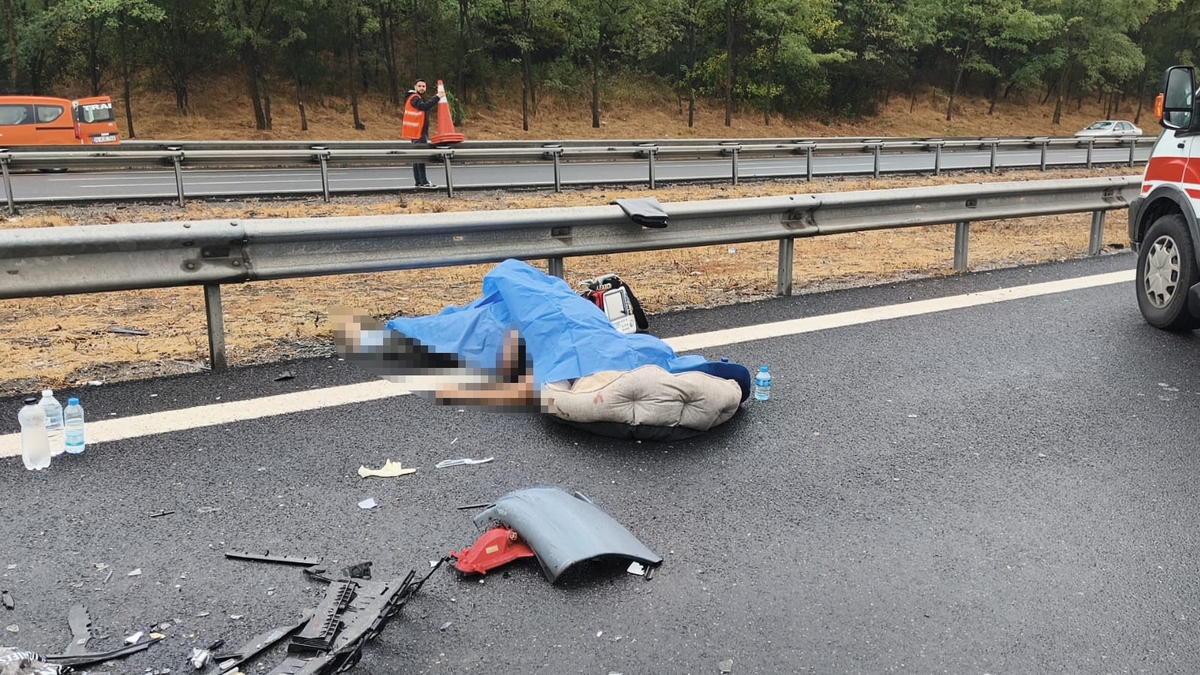 30 araç biribirine girdi: 1 ölü, 16 yaralı
