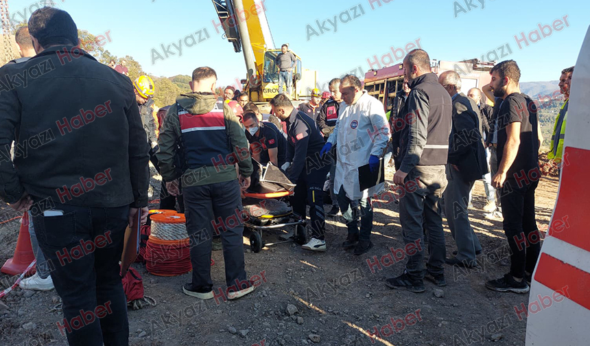 30 metrelik kuyuya düşen işçiden acı haber; Cansız bedeni çıkarıldı