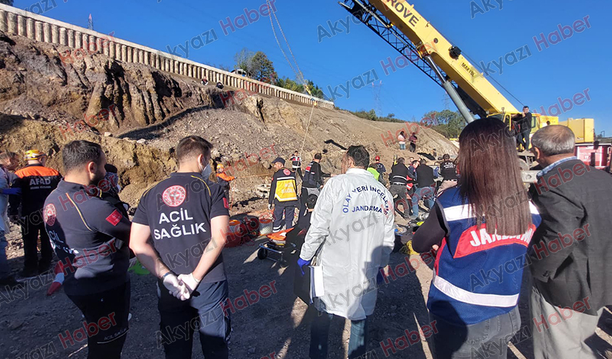30 metrelik kuyuya düşen işçiden acı haber; Cansız bedeni çıkarıldı