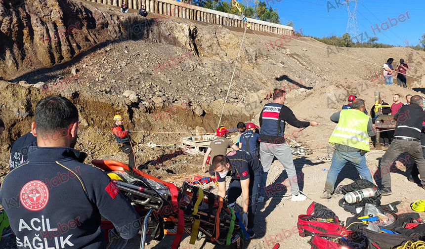 30 metrelik kuyuya düşen işçiden acı haber; Cansız bedeni çıkarıldı