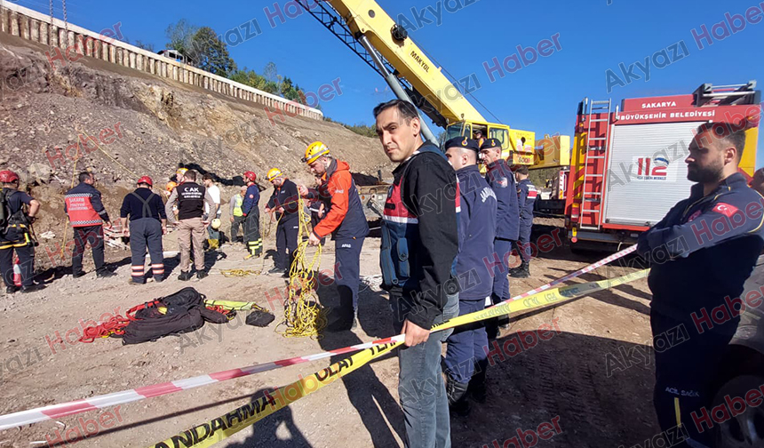 30 metrelik kuyuya düşen işçiden acı haber; Cansız bedeni çıkarıldı