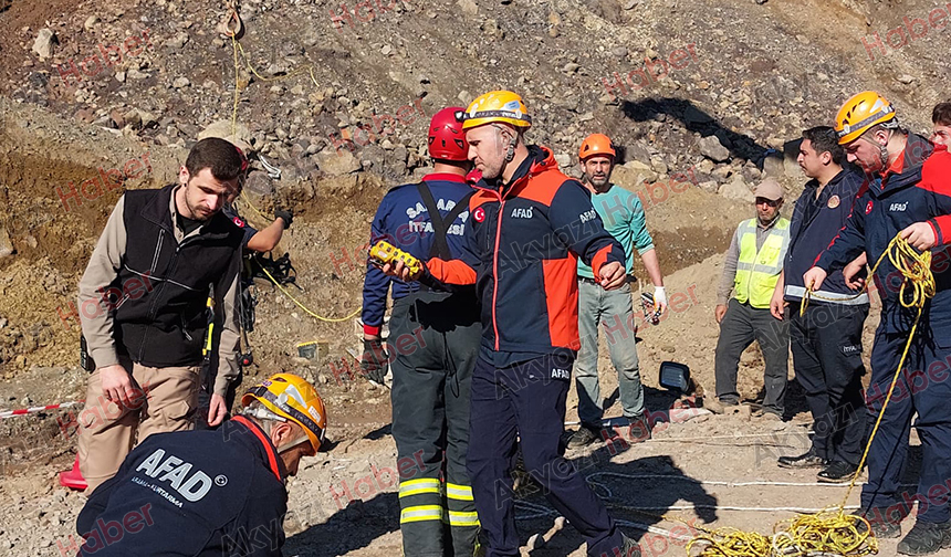 30 metrelik kuyuya düşen işçiden acı haber; Cansız bedeni çıkarıldı