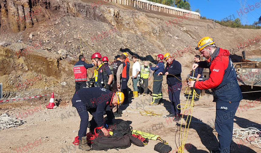 30 metrelik kuyuya düşen işçiden acı haber; Cansız bedeni çıkarıldı