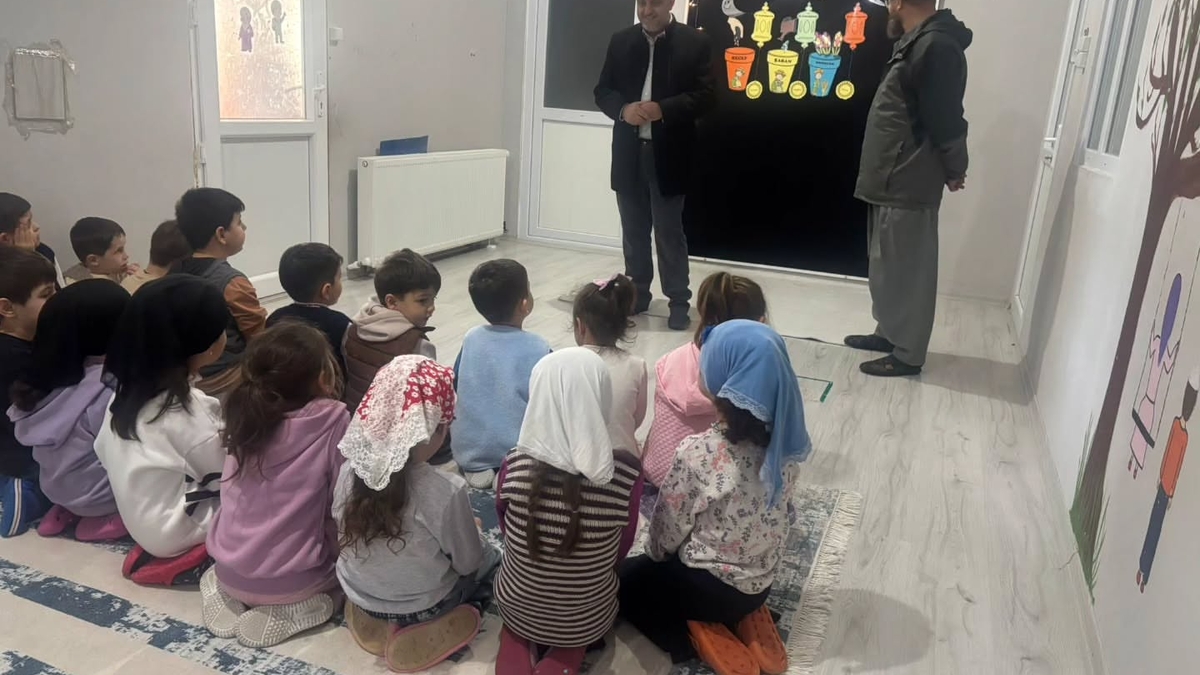 4 6 Yaş Kur’an Kursunda Anlamlı Ziyaret