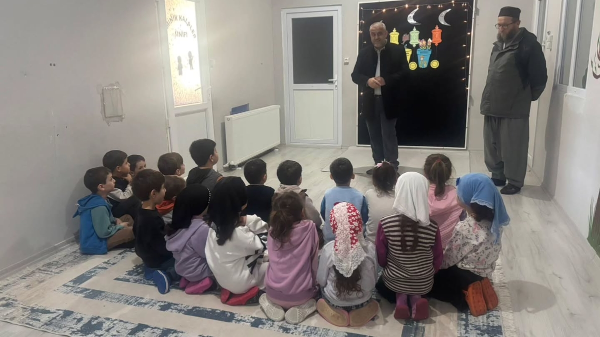 4 6 Yaş Kur’an Kursunda Anlamlı Ziyaret