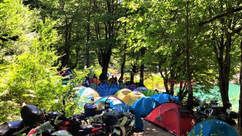 540 Çadırlık Sülüklügöl Kampı Yapıldı