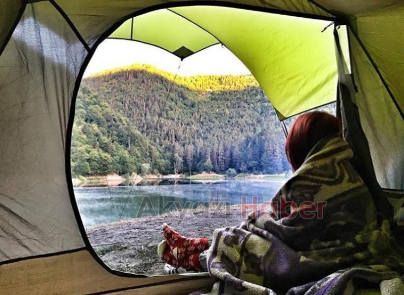 540 Çadırlık Sülüklügöl Kampı Yapıldı