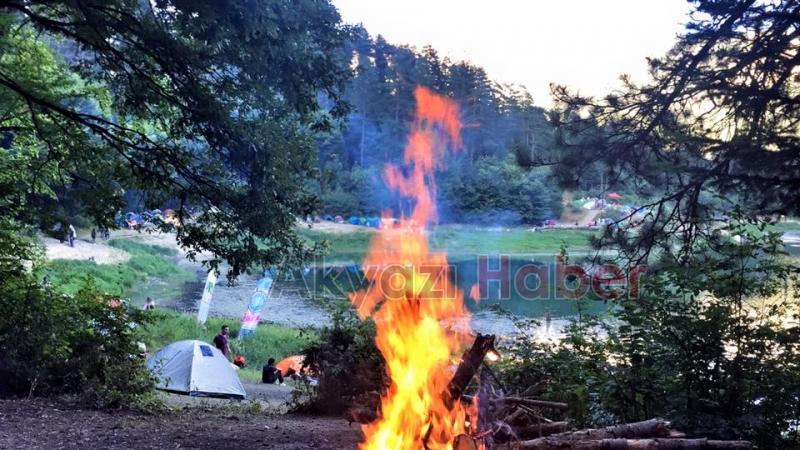 540 Çadırlık Sülüklügöl Kampı Yapıldı