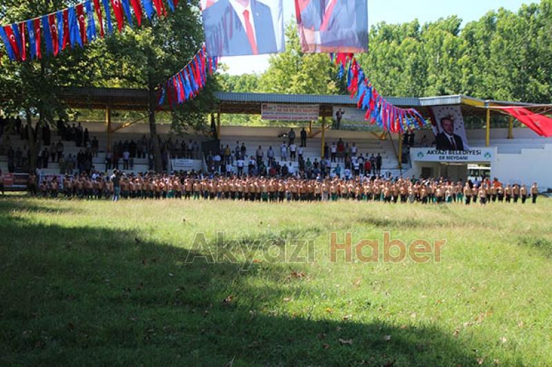 54.Akbalık Yağlı Güreşleri Başladı