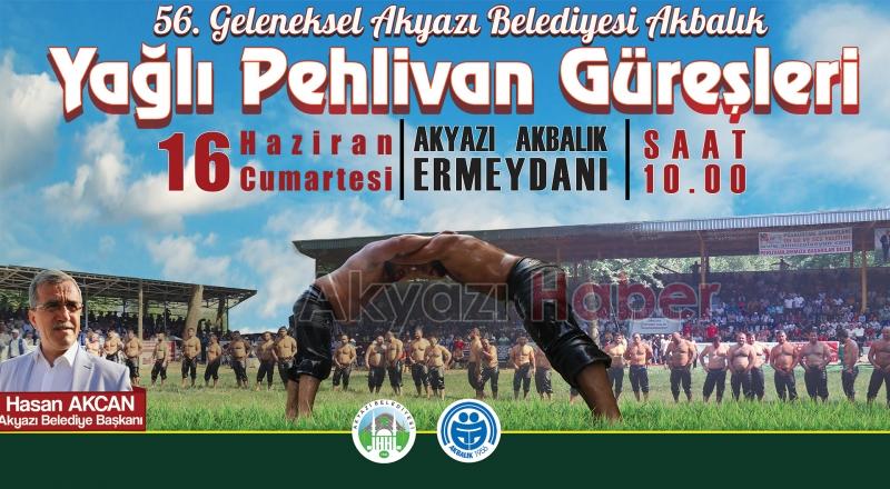 56. TARİHİ AKBALIK YAĞLI PEHLİVAN GÜREŞLERİ  BAŞLIYOR