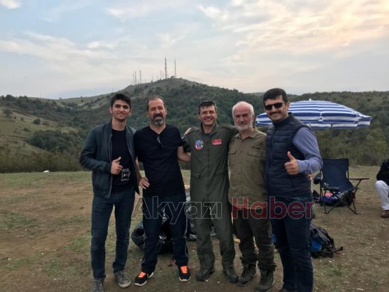 70 yaşında uçma hayalini gerçekleştirdi