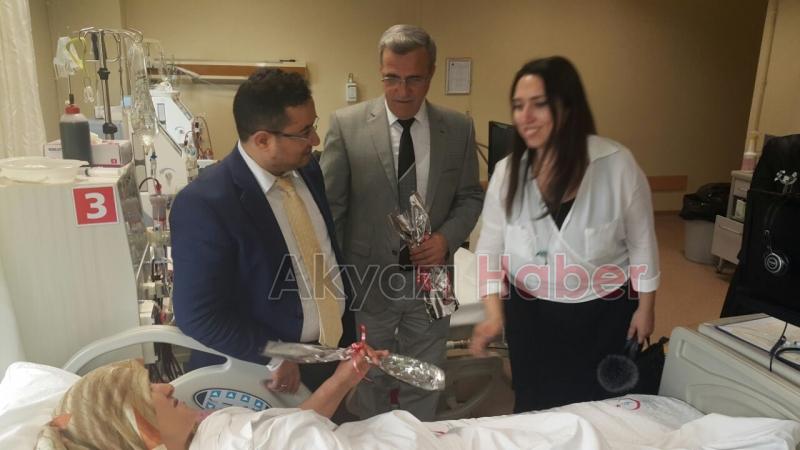 9 Mart Dünya böbrek gününde Hasta Ziyaretleri yapıldı