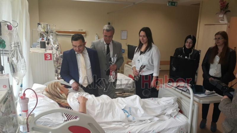 9 Mart Dünya böbrek gününde Hasta Ziyaretleri yapıldı