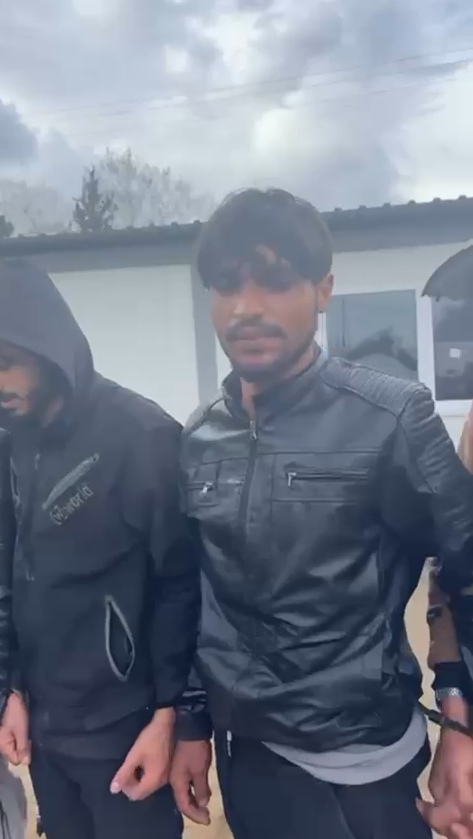 9 Suriyeli kaçak göçmen yakalandı