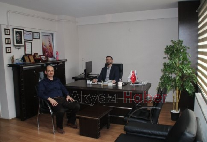 Abdullah Taha Yıldırım’dan Akyazı Haber’e Ziyaret