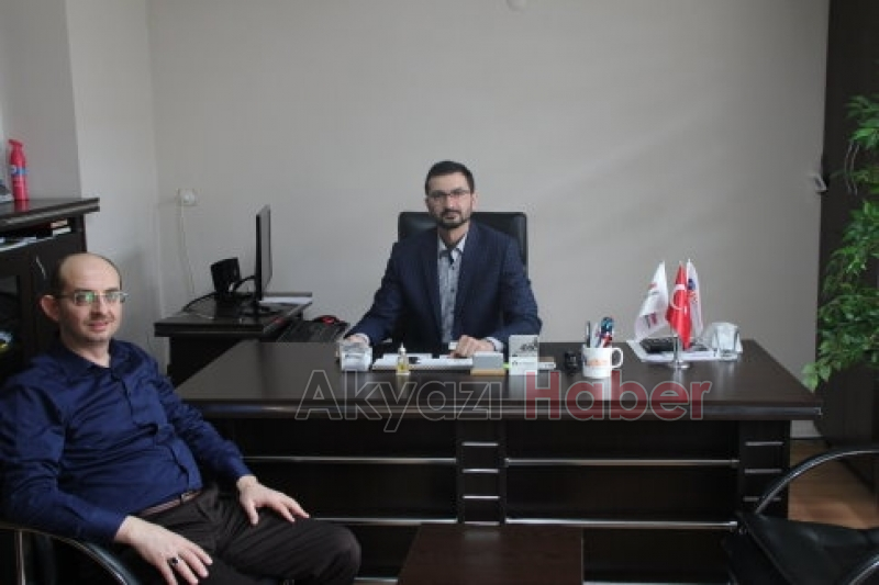 Abdullah Taha Yıldırım’dan Akyazı Haber’e Ziyaret