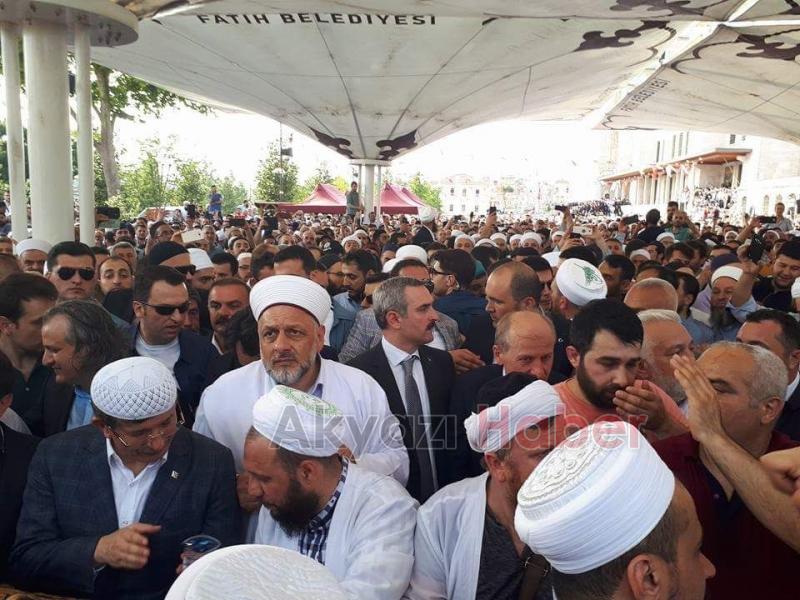 Abdülmetin hoca ebediyete uğurlandı