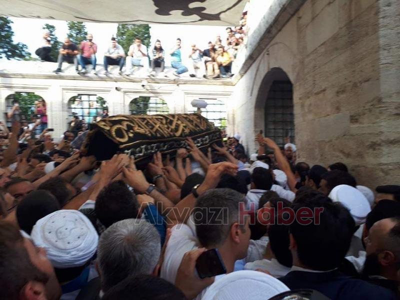 Abdülmetin hoca ebediyete uğurlandı