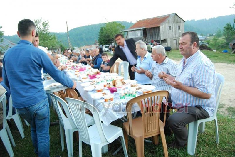 Acelle Yaylası'nda İftar Keyfi