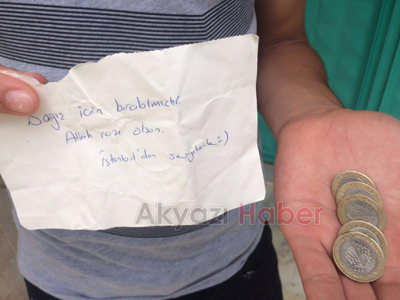 Acelle Yaylasında Kurstan Etkilenen Bir Vatandaş Not Bıraktı