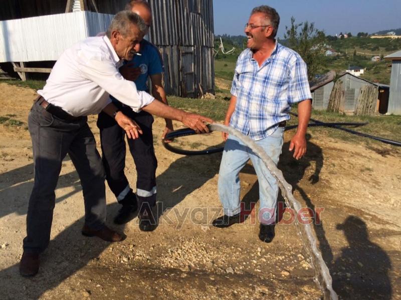 Acelle Yaylasında Su Sevinci