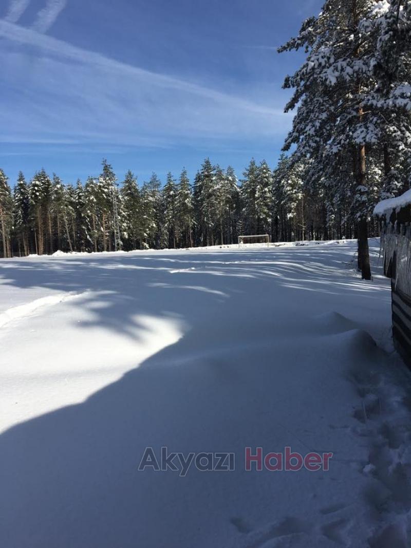 Acelle Yaylasından Kar Manzaraları
