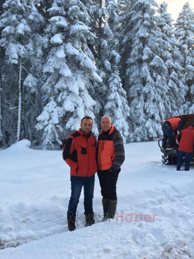 Acelle Yaylasından Kar Manzaraları