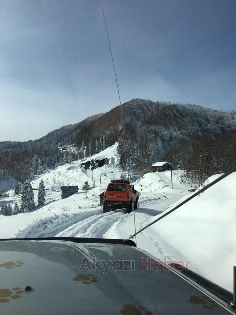 Acelle Yaylasından Kar Manzaraları