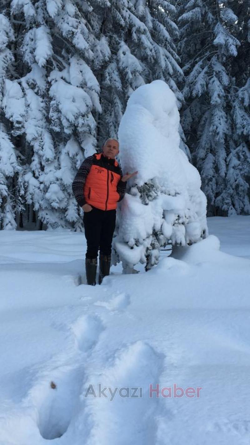 Acelle Yaylasından Kar Manzaraları