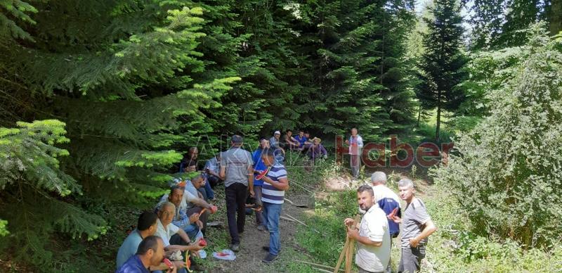 Acelle Yaylasının Şebeke Su Hattı Yenilendi